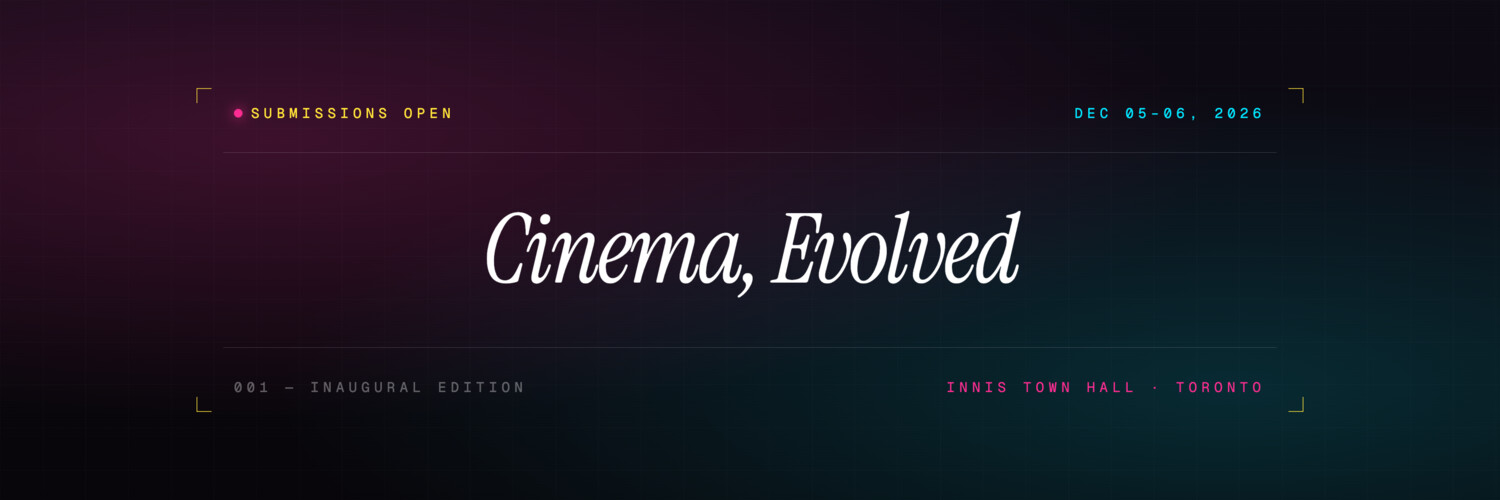 GenTO: Toronto AI Film Festival 포스터