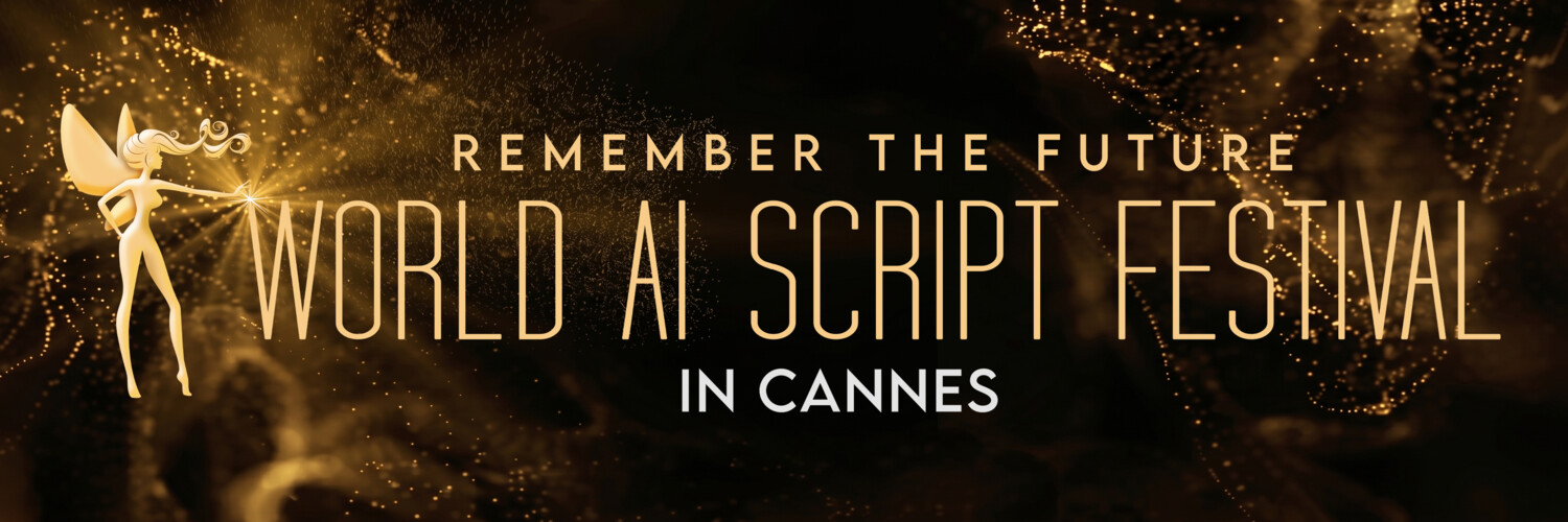 World AI Script Festival — 2026년 12월 AI 스크립트 공모 포스터