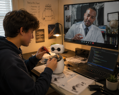 Finley Robotics Scholarship 2026–2027 포스터