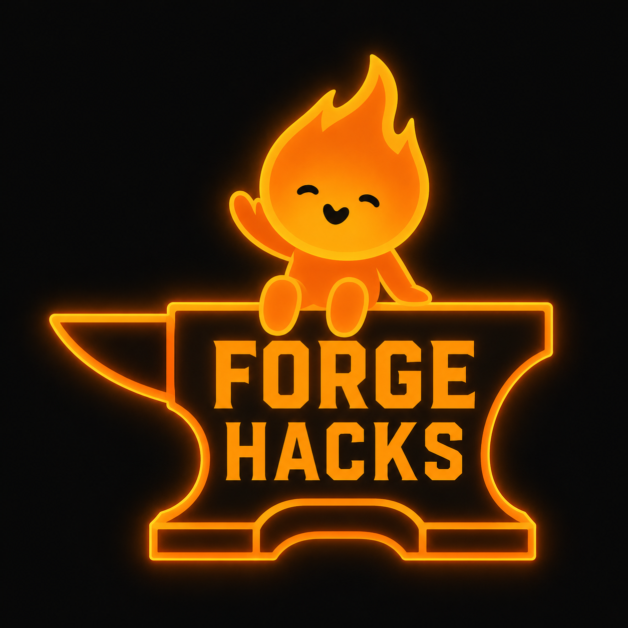 ForgeHacks 온라인 2026 — 실생활 문제 해결 AI 학생 해커톤 포스터