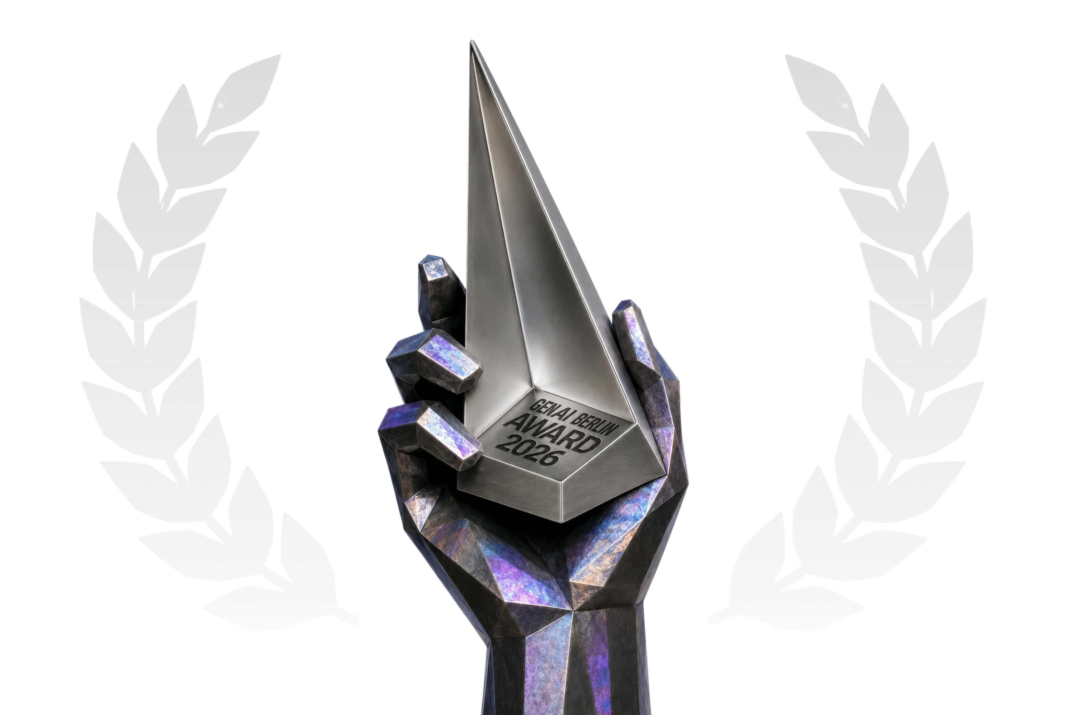 GenAI Berlin Award 2026 — 독일 응용 생성형 AI 어워드 포스터