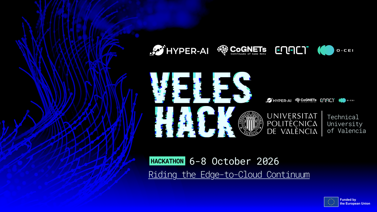 VelesHack 2026 — HYPER-AI 에이전틱 AI 챌린지 포스터