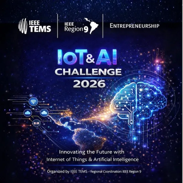 IEEE TEMS IoT & AI Challenge 2026 — Region 9 포스터