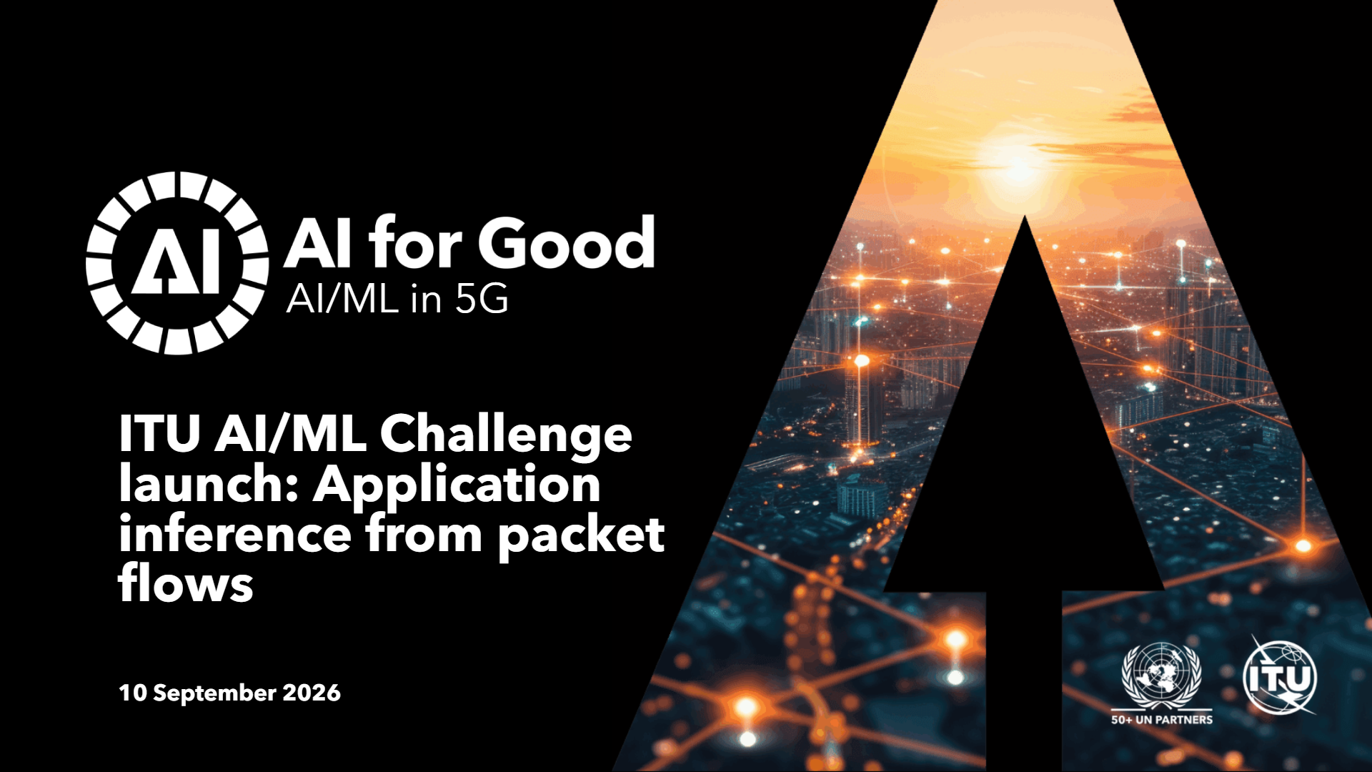 ITU AI for Good Challenge 2026 — 패킷 플로우 기반 애플리케이션 추론 포스터