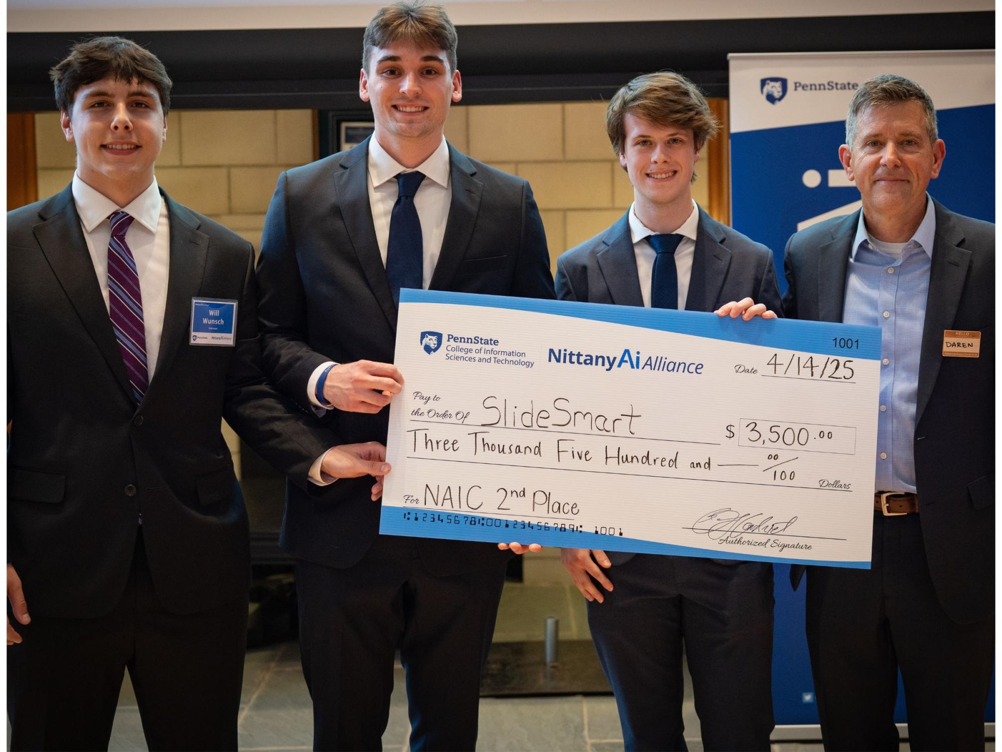 Nittany AI Challenge 2026–2027 — 펜실베이니아주립대 AI 혁신 챌린지 포스터