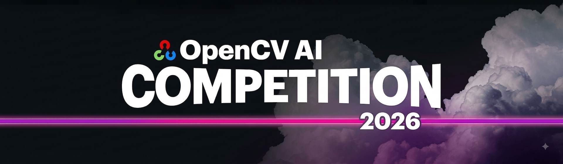 OpenCV AI Competition 2026 — powered by AWS 포스터