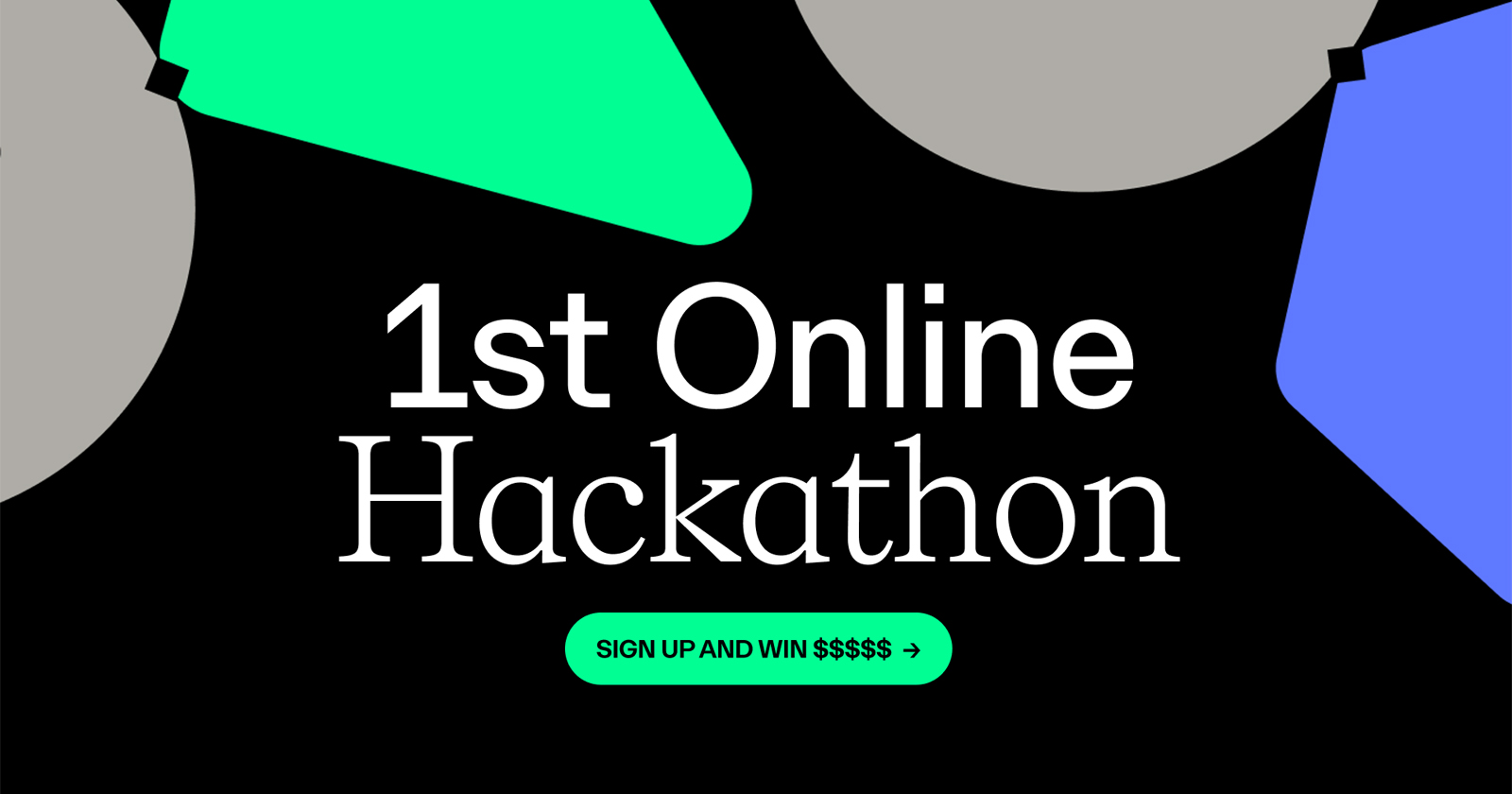 SERV Hackathon Edition 01 — Build on SERV 포스터
