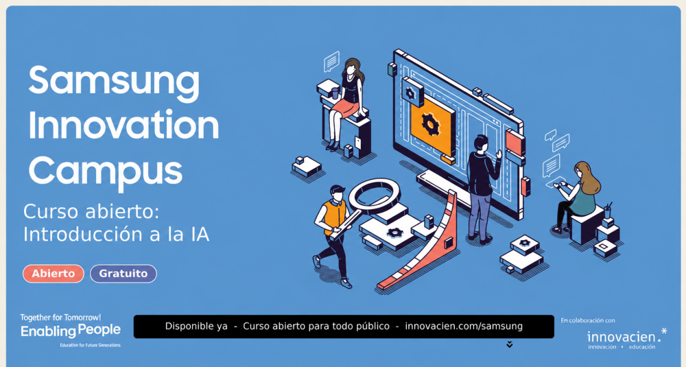 Samsung Innovation Campus Chile — 무료 AI 입문 과정 2026 포스터