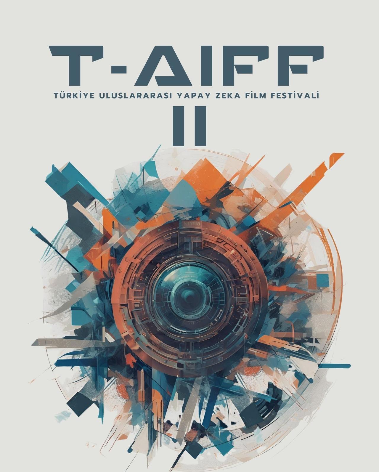 T-AIFF 2026 — 튀르키예 국제 인공지능 영화제 포스터