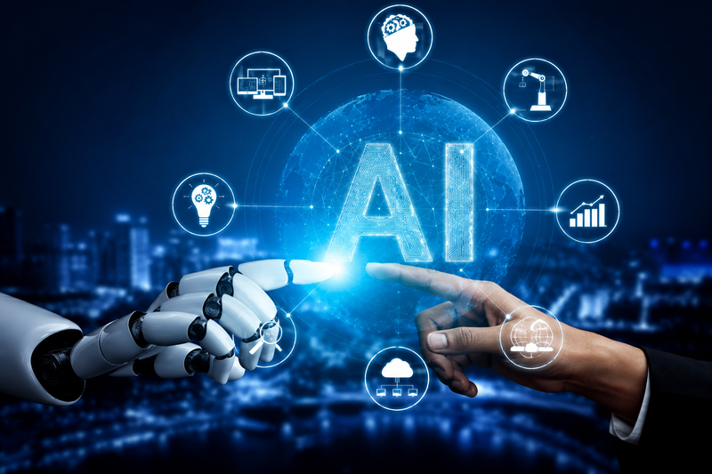 UPC AI4CI 장학금 1차 모집 — Artificial Intelligence for Connected Industries 포스터