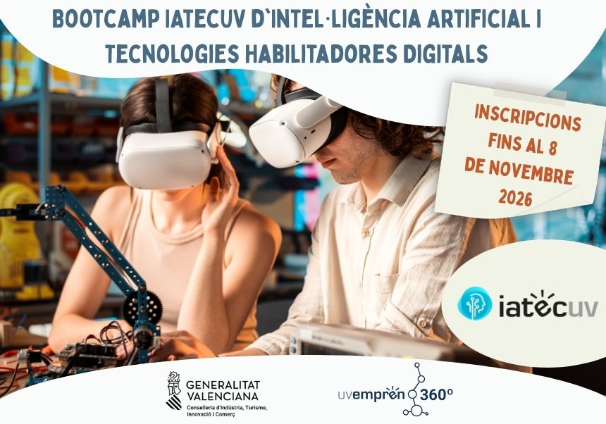 IAtecUV 인공지능·디지털 기술 부트캠프 2026 포스터