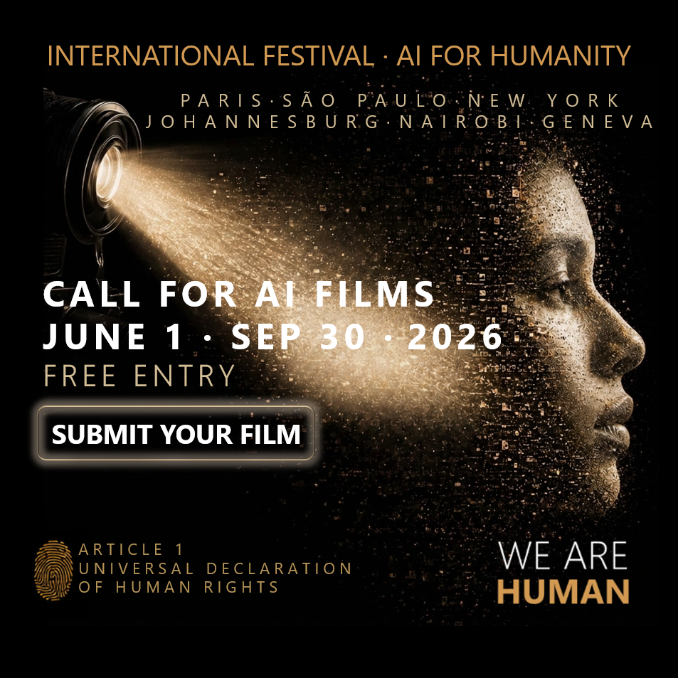 We Are Human Festival 2026 — AI & Human Rights Film Festival 포스터